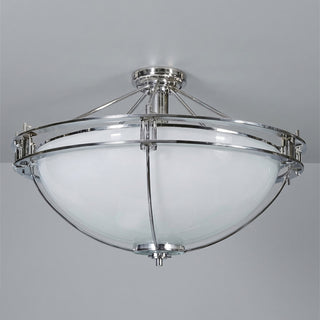 Beckett Glass Bowl Flush Mount