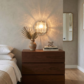 Bergen Ice Glass Sconce