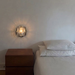 Bergen Ice Glass Sconce