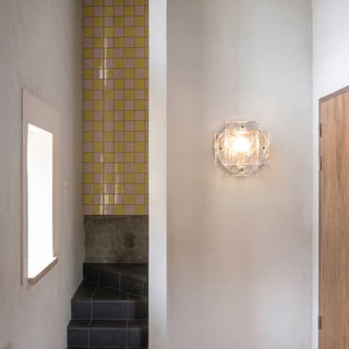 Bergen Ice Glass Sconce