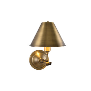 Bicklett Articulated Brass Sconce