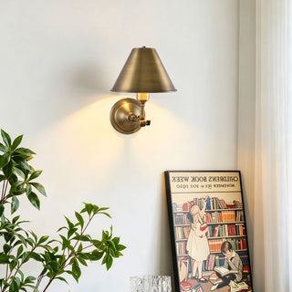 Bicklett Articulated Brass Sconce