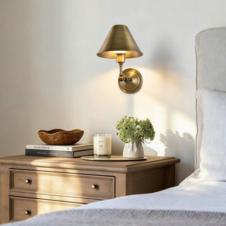 Bicklett Articulated Brass Sconce