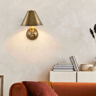 Bicklett Articulated Brass Sconce