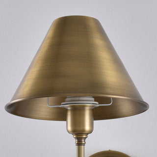 Bicklett Articulated Brass Sconce