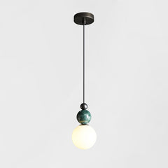 Bronze & Green Marble