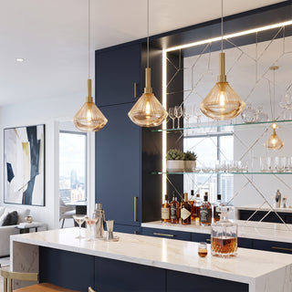 Blimp Glass Pendant Lamp