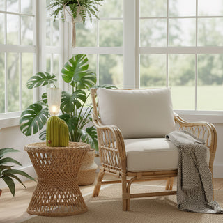 Cactus Resin Table Lamp