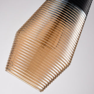 Cadence Ribbed Glass Pendant Lamp