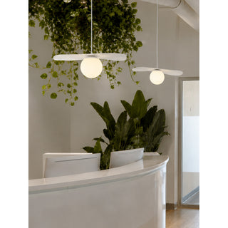 Caelia Floating Disc Pendant Light