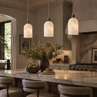 Caelum Alabaster Pendant Lamp – detail 5