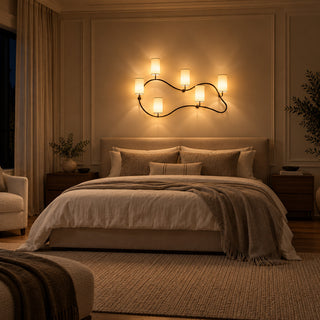 Calanthe Sinuous Multi-Light Sconce