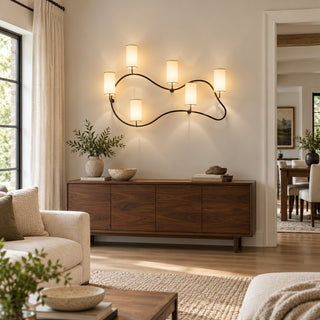 Calanthe Sinuous Multi-Light Sconce