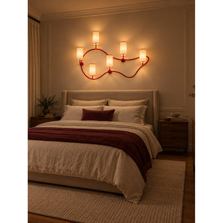 Calanthe Sinuous Multi-Light Sconce