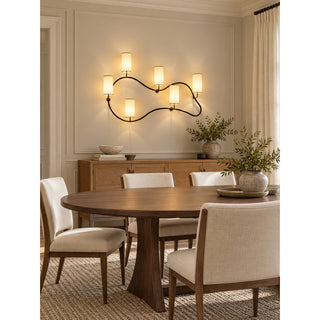 Calanthe Sinuous Multi-Light Sconce