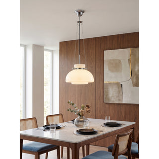 Caliber Opal Dome Pendant Lamp