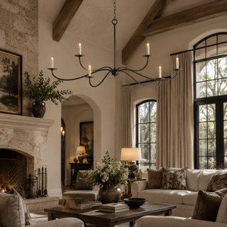 Calistis Iron Chandelier – detail 3