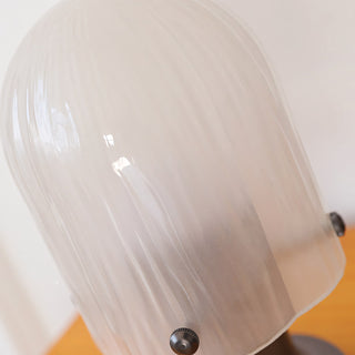 Callum Ribbed Glass Portable Lamp