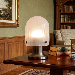 Callum Ribbed Glass Portable Lamp