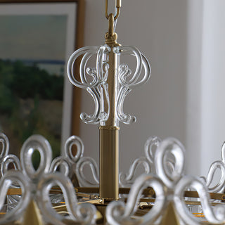 Calyra Glass Chandelier