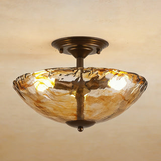 Cambria Glass Flush Mount