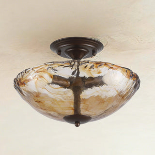 Cambria Glass Flush Mount