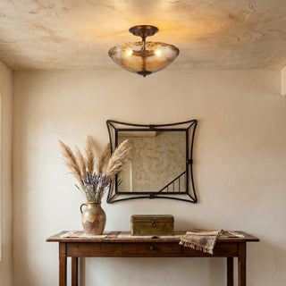 Cambria Glass Flush Mount