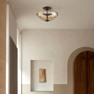 Cambria Glass Flush Mount