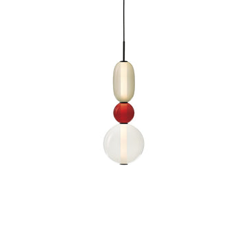 Model B Czerwony: D 6,3″ x H 21,7″