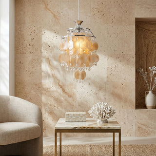 Capezy Shell Tiered Pendant Light
