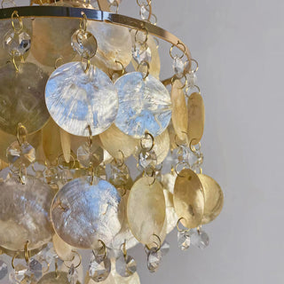 Capezy Shell Tiered Pendant Light