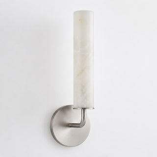 Casoria Alabaster Cylinder Sconce