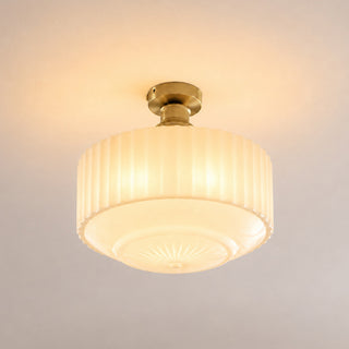 Cassian Fluted Flush Mount