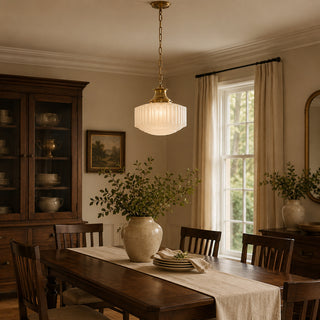 Cassian Fluted Pendant Lamp