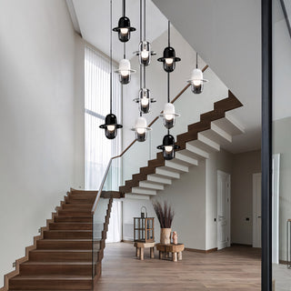 Cassini Hats Glass Pendant Lamp