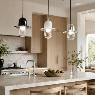 Cassini Hats Glass Pendant Lamp