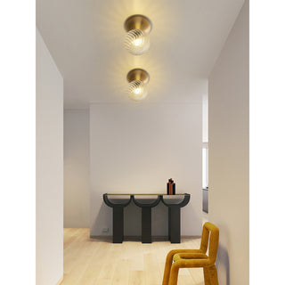 Celeste Optical Swirl Sconce