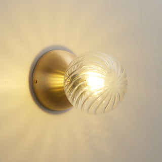 Celeste Optical Swirl Sconce