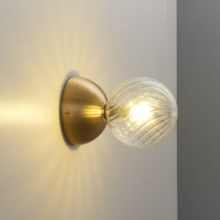 Celeste Optical Swirl Sconce