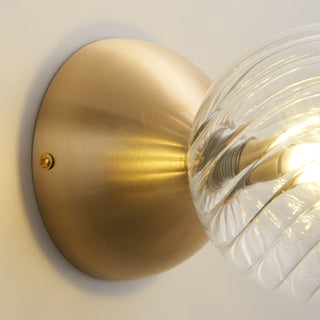 Celeste Optical Swirl Sconce