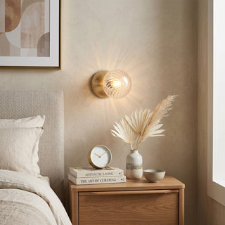 Celeste Optical Swirl Sconce