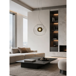 Celestia Floating Glass Pendant Lamp
