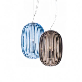 Celestia Fluted Glass Pendant Light