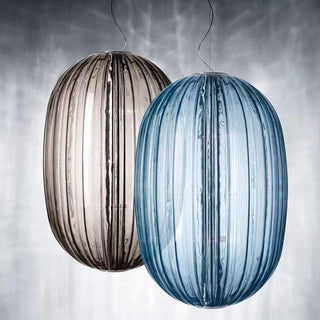 Celestia Fluted Glass Pendant Light
