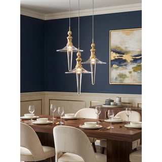 Celestia Spire Acrylic Pendant Lamp
