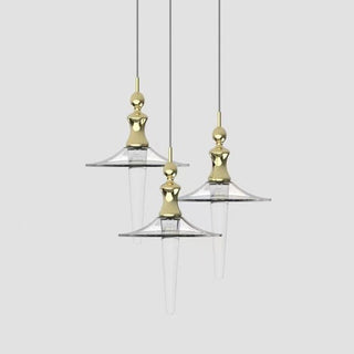 Celestia Spire Acrylic Pendant Lamp