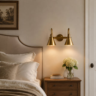 Cellmn Double Gooseneck Sconce