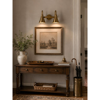 Cellmn Double Gooseneck Sconce