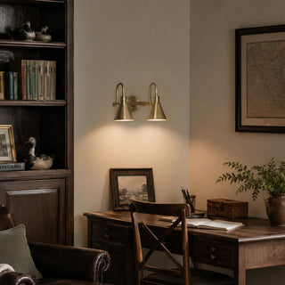 Cellmn Double Gooseneck Sconce
