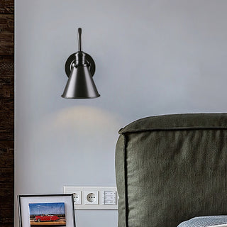 Cellmn Gooseneck Cone Sconce